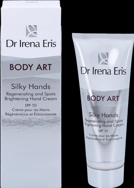 Actual product image Dr Irena Eris Body Art Silky Hands Regenerating Hand Cream with Lightening Colour SPF20, 75 ml (75 ml)