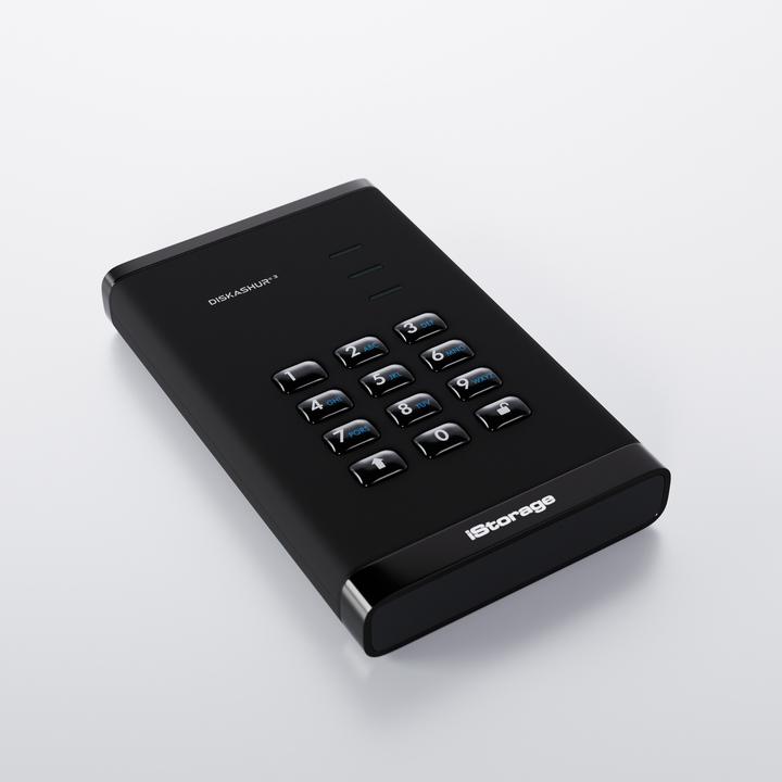 Produktbild iStorage diskAshur3 SSD 8TB - Black (8000 GB)