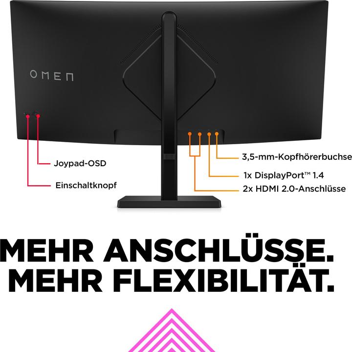 Immagine prodotto HP Omen 34c (3440 x 1440 pixel, 34")