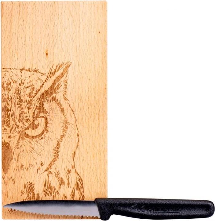Image du produit Kadastar Planche à découper hibou Zoom185 x 9 x 2 cm