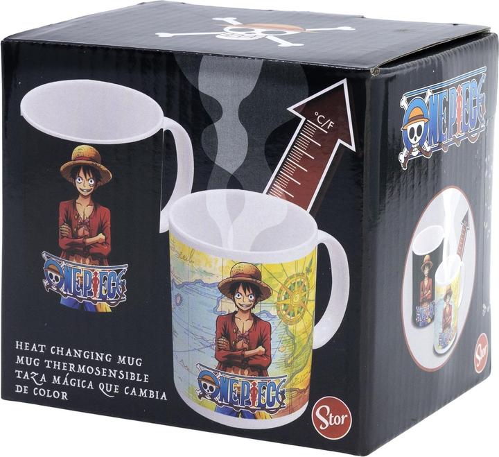 Produktbild Stor One Piece "Piratenkönig Luffy" (325 ml) - Zaubertasse (325 ml, 1 x)