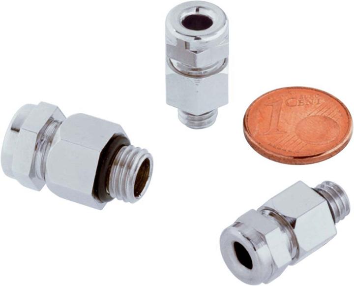 Produktbild Lapp Kabelverschraubung SKINDICHT MINI Messing, vernickelt M6 x 1