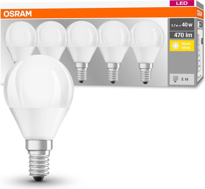 Image du produit Osram Base Retro (E14, 4 W, 470 lm, 5 x, F)
