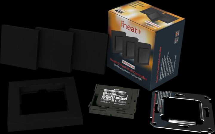 Immagine prodotto Heatit Controlli - Interruttore senza fili Z-Wave+ 700 Z-Push Controllore da parete