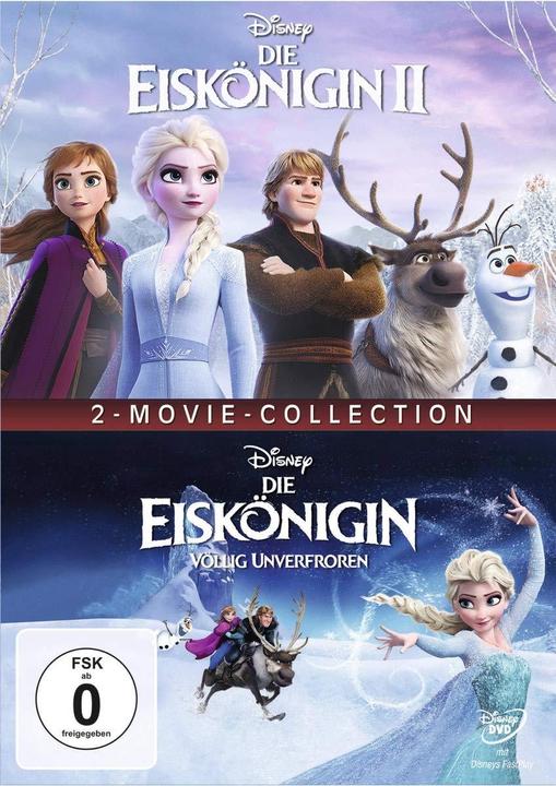 Produktbild Disney Die Eiskönigin 2 - 2 Movie Collection - DVD (DVD, 2020, Deutsch, Türkisch, Englisch)