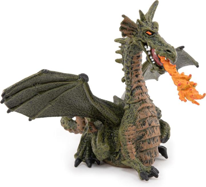 Immagine prodotto Papo Drago sputafuoco con le ali, verde