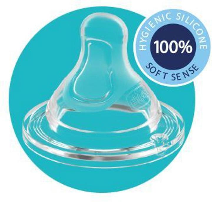 Produktbild Chicco Flaschensauger PERFECT5 Silikon Breifluss 6m+