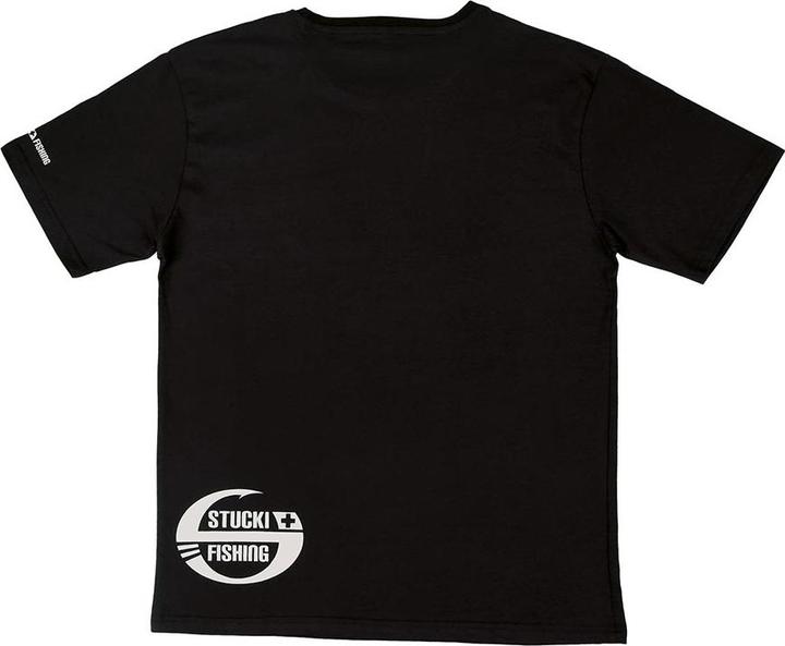 Image du produit Stucki Fishing T-Shirt Because Fanatics, Schwarz (XL)