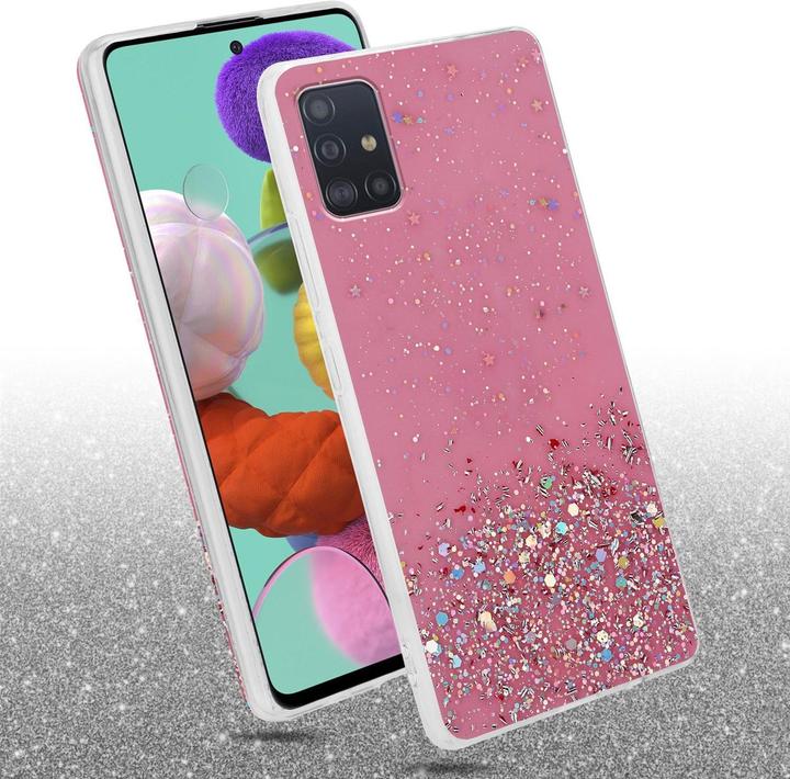 Image du produit Cadorabo Couverture TPU paillettes scintillantes (Samsung Galaxy M40s)