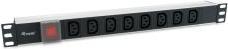 Image du produit equip Bâti de prises 1U8 IEC320C14, câble,si