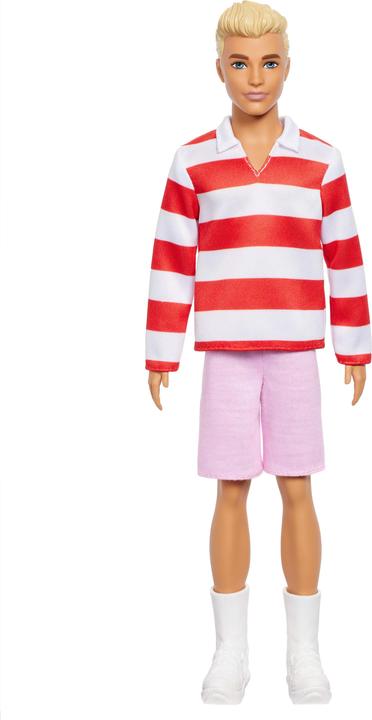 Immagine prodotto Barbie Fashionista Ken-Puppe - Red and White Strip