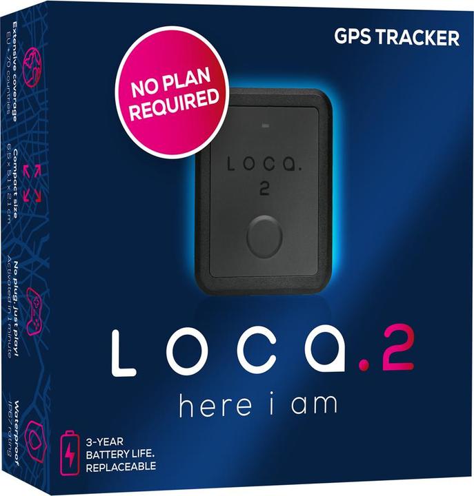 Image du produit Loca 2 GPS Tracker - Geen abonnement nodig - 3 jaar batterijduur - Waterdicht (IP67) - GPS tracker voor A