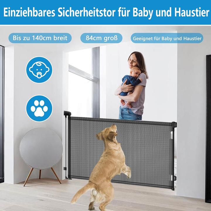 Produktbild Eyeleaf Ausziehbares Treppenschutzgitter