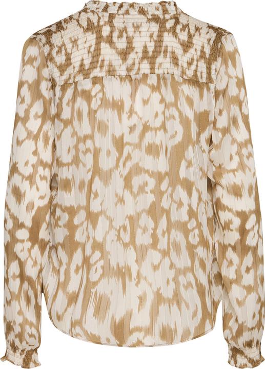 tobacco brown leopard printed