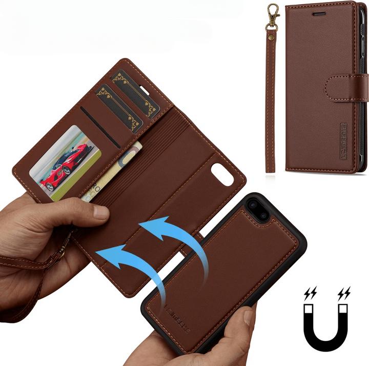 Actual product image LC.Imeeke iPhone SE / 8 / 7 - Teilbare Brieftasche 2-in-1 Handyhülle (Apple iPhone SE (3rd Gen), Apple iPhone 7, Apple iPhone 8, Apple iPhone SE (2nd Gen))