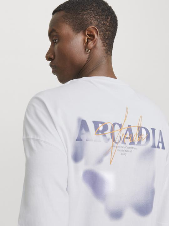 Image du produit Jack & Jones Jjecharge Graphic Tee O-N Styd Aw24 Ln (XL)