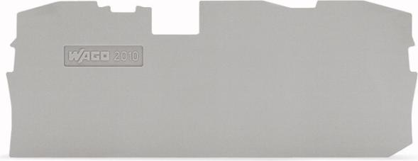 Wago 2010-1391 End and intermediate panel 1 mm thick 20101391