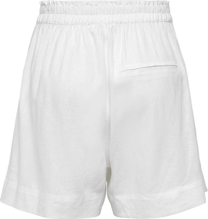 Image du produit Only Short taille haute en lin mélangé Short décontracté (M)