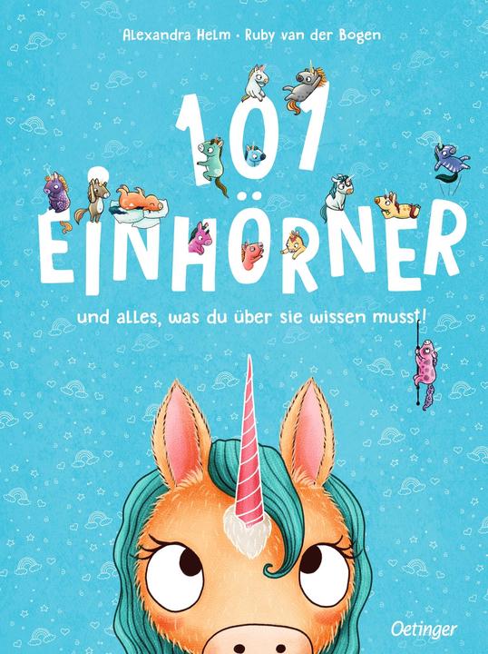 Image du produit 101 Einhörner und alles, was du über sie wissen musst! (Allemand, Ruby van der Bogen, 2022)