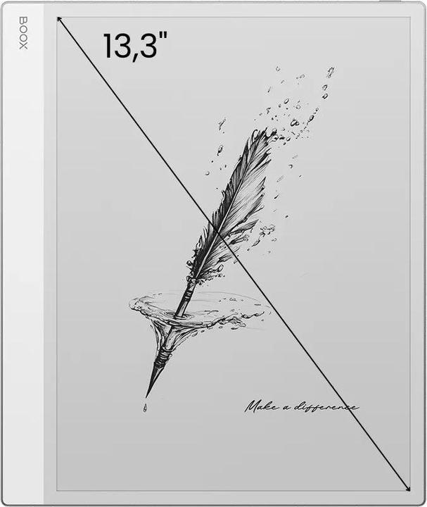 Image du produit Onyx BOOX Note Max (13.30", 128 Go, Blanc)