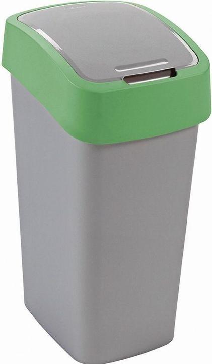 Actual product image Keter Kosz na śmieci Curver Pacific Flip do segregacji uchylny 50L zielony (CUR000175) (50 l)