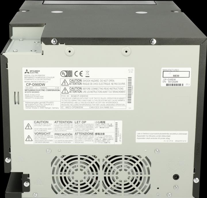 Produktbild Mitsubishi Electric Mitsubishi CP-D 90 DW-P (Thermodirekt)