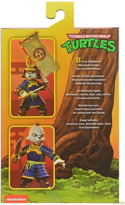 Actual product image Neca Teenage Mutant Ninja Turtles (Cartoon) Action Figure Ultimate Samurai Adventure Usagi Yojimbo 18 cm