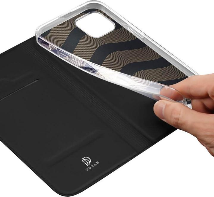Image du produit Dux Ducis Étui portefeuille Skin Pro pour iPhone 15 - Noir (Apple iPhone 15)
