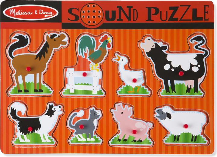 Produktbild Melissa & Doug Farm Animals (8 Teile)