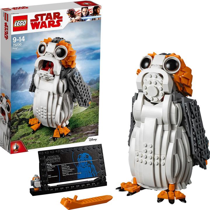 Actual product image LEGO Porg (75230, LEGO Star Wars)