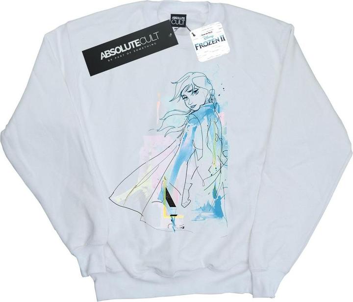 Disney Frozen 2 Anna Watercolour Sketch Sweatshirt Mädchen (116)
