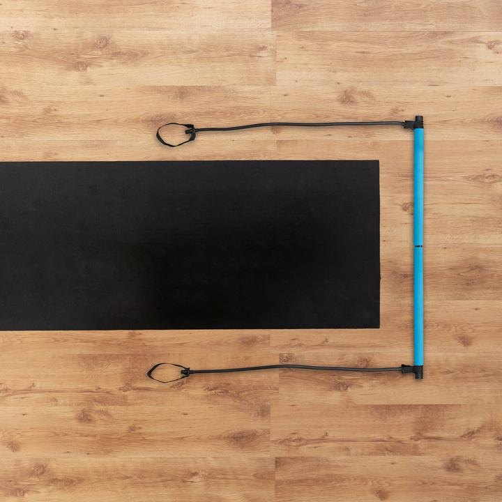 Productafbeelding Relaxdays Bâton de Pilates + bandes de résistance (0.03 m)