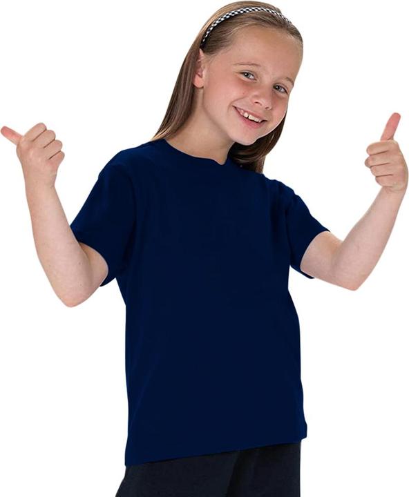 Actual product image Jerzees Schoolwear Jerzees Schoolgear Classic Plain Tshirt (Pack of 2) (140)