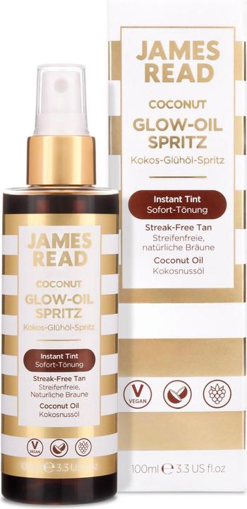Actual product image James Read Coconut Glow-Oil Spritz (Self tanning oil, 107 ml)