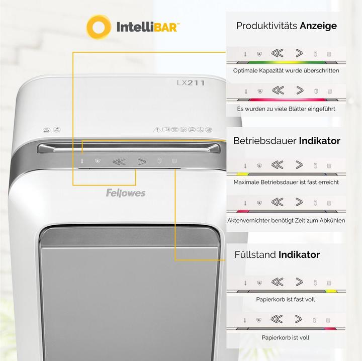 Actual product image Fellowes Powershred LX211 (Microcut)
