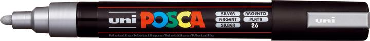 Actual product image Posca Marker PC-5M round tip (Silver, 2.50 mm, 1 x)