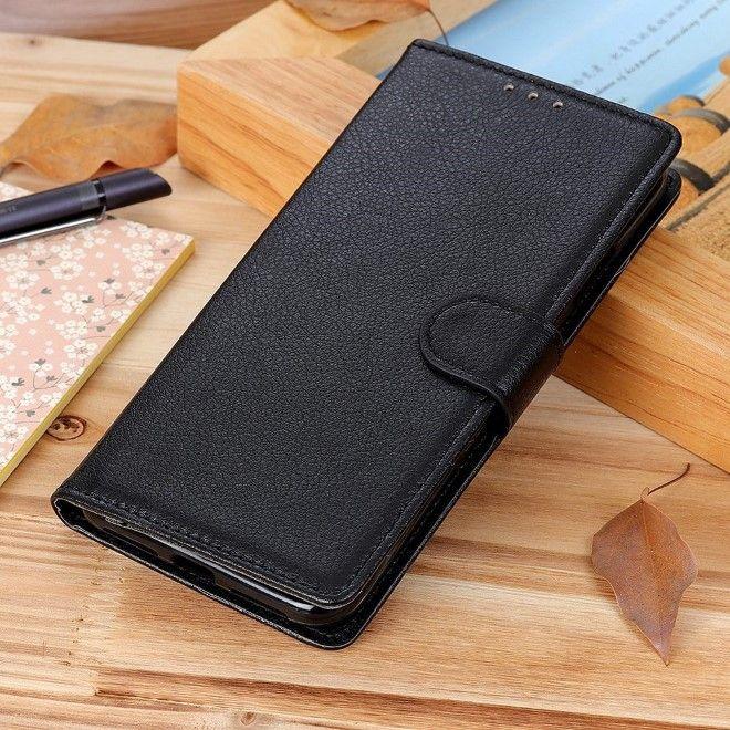 Actual product image MU Classic Litchi Leather Bookcover Series (Sony Xperia 5 IV)