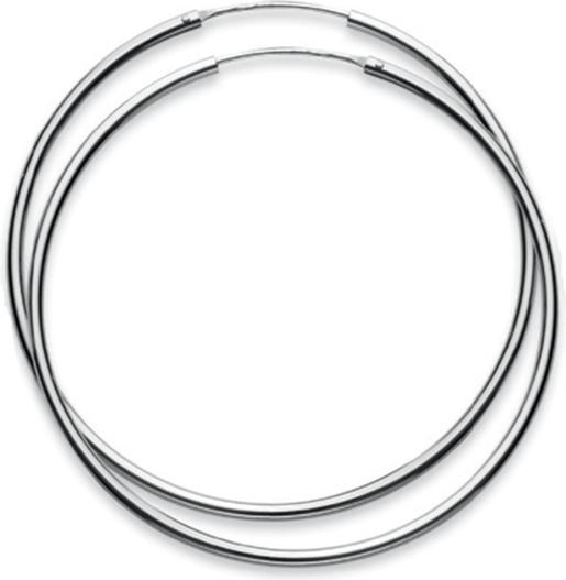 Natsumi Schmuck Creolen Silber 925 Ø 50-70mm Rund (Silber 925)