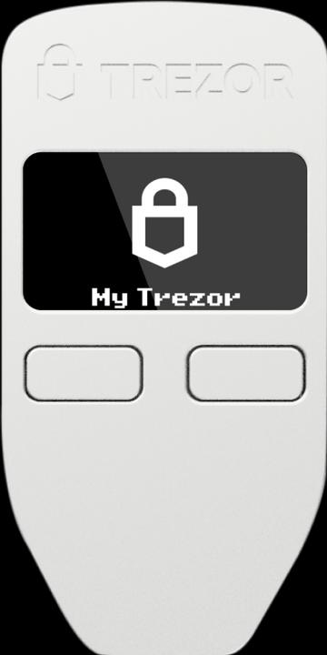 Actual product image Trezor Model One - White
