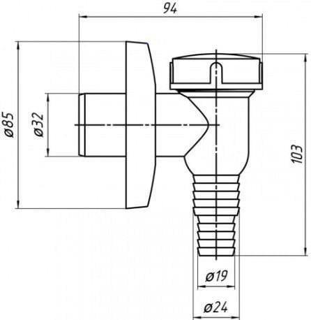Produktbild Ani Plast Connection For Washing Machine M500