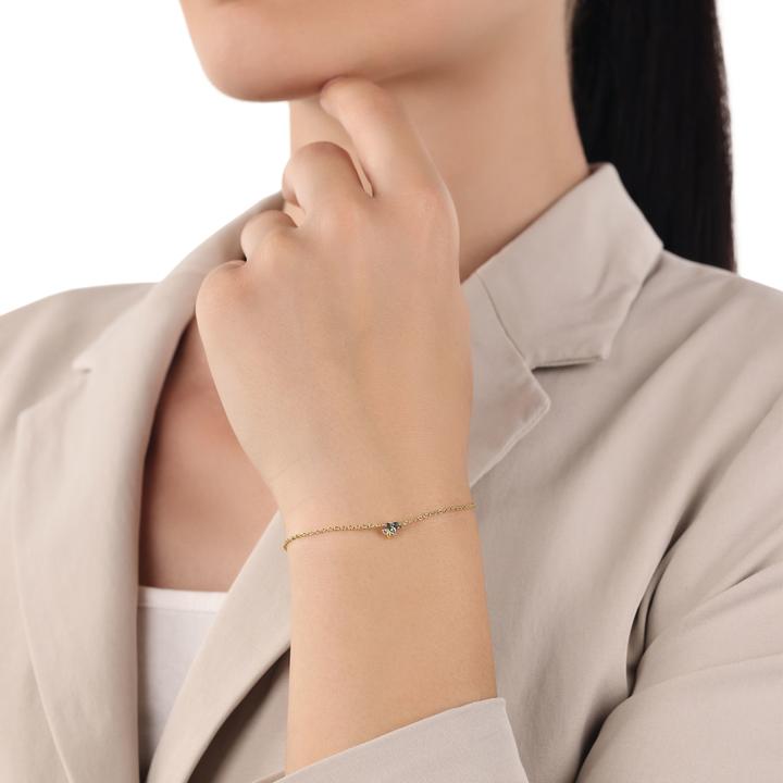 Image du produit Amor Bracelet pour femme, argent sterling 925, zirconium synth. (19 cm, Argent 925)