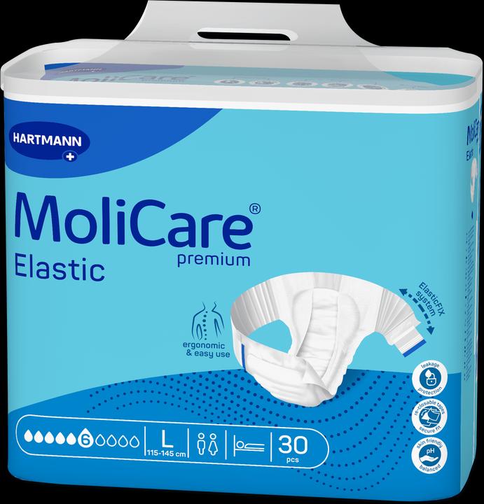 Actual product image MoliCare Elastic 6 incontinence briefs (30 x, Large)