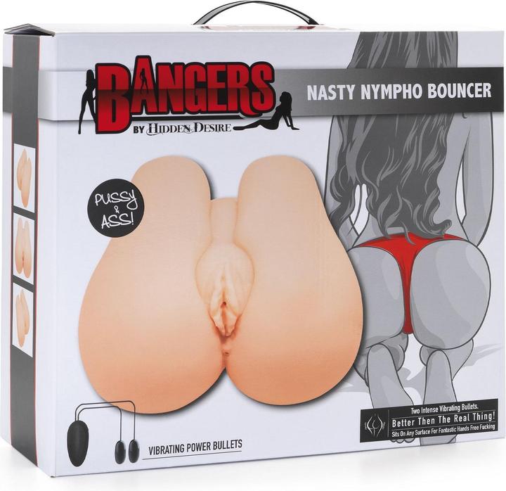Actual product image Hidden Desire Nasty Nympho Bouncer Vibr.