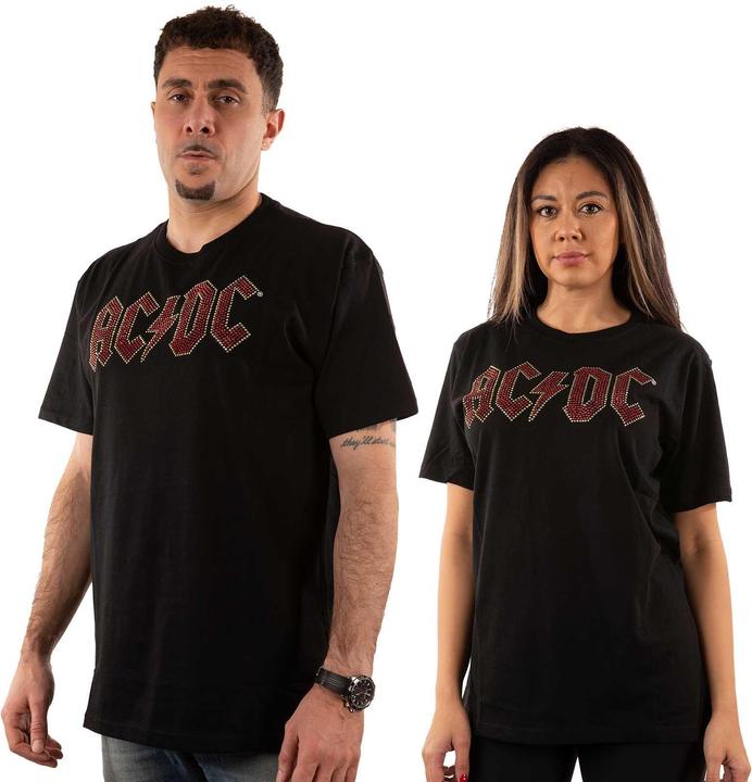 Actual product image AC/DC TShirt Logo (S)