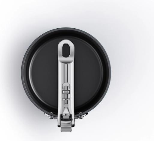 Actual product image Joseph Joseph Space saucepan retractable handle with lid D15cm (15 cm, Saucepan, Aluminium)