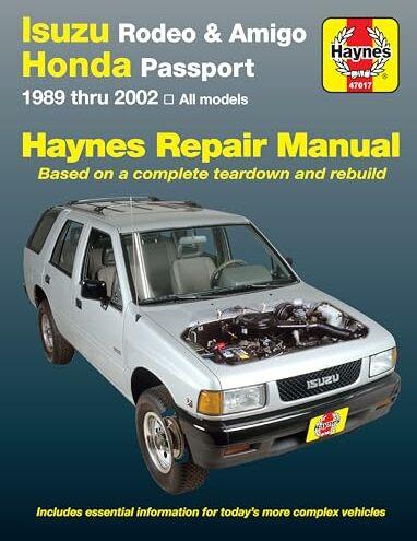 Produktbild :Isuzu Rodeo, Amigo & (Englisch, Haynes Publishing, 1997)