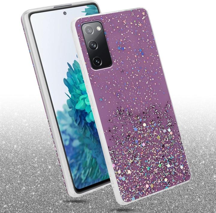 Image du produit Cadorabo Couverture TPU paillettes scintillantes (Samsung Galaxy S20 FE)
