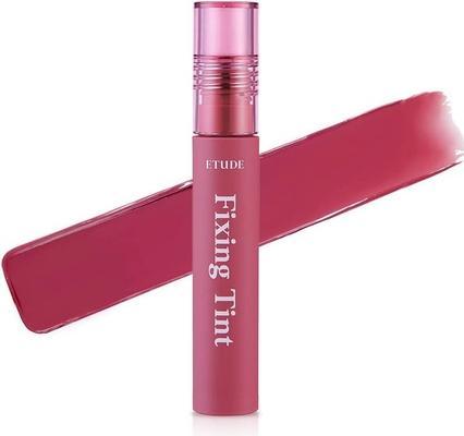 Etude House House Fixing Tint 11 Rose Blending Long Lasting High Pigmented Liquid Lipstick Waterproof Lightweigh (11 Rose Blending)
