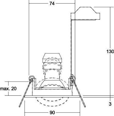 Produktbild Brumberg Einbaustrahler (GU10)