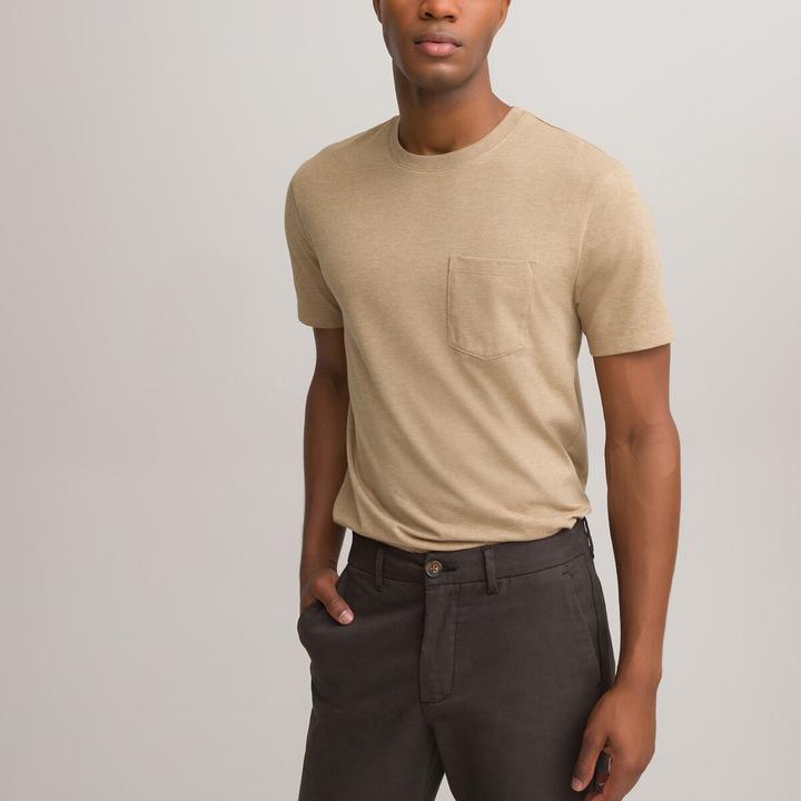 Produktbild La Redoute Collections T-Shirt mit rundem Ausschnitt (XL)